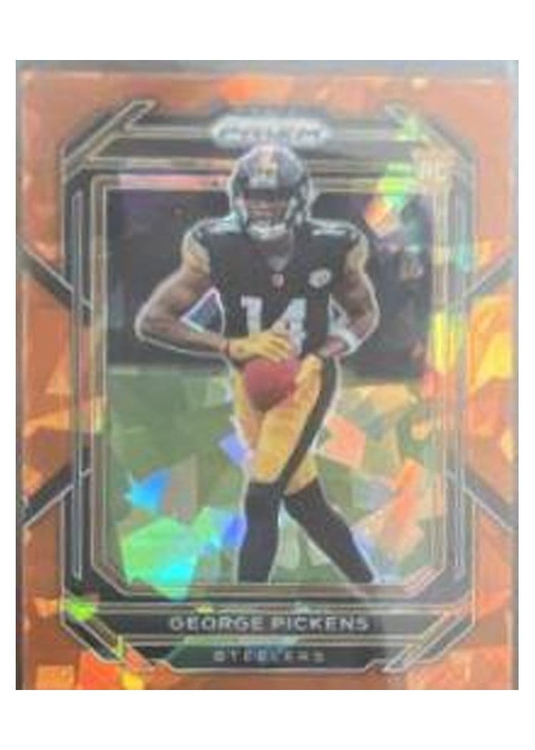 2022 Panini Prizm Base Set George Pickens #329 card