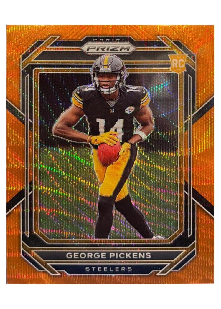 2022 Panini Prizm Base Set George Pickens #329 card