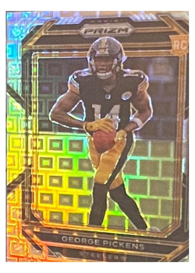 2022 Panini Prizm Base Set George Pickens #329 card