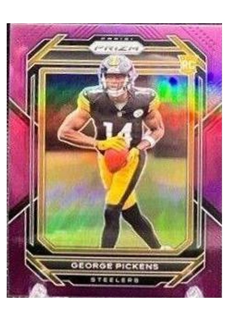 2022 Panini Prizm Base Set George Pickens #329 card