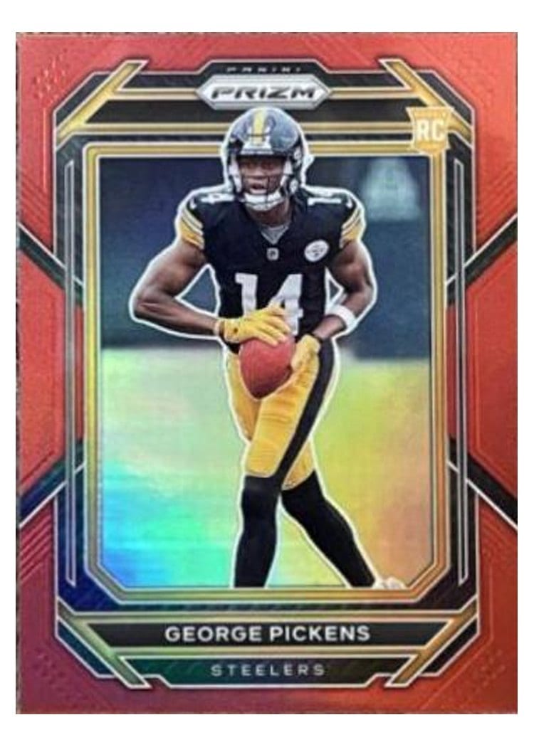 2022 Panini Prizm Base Set George Pickens #329 card