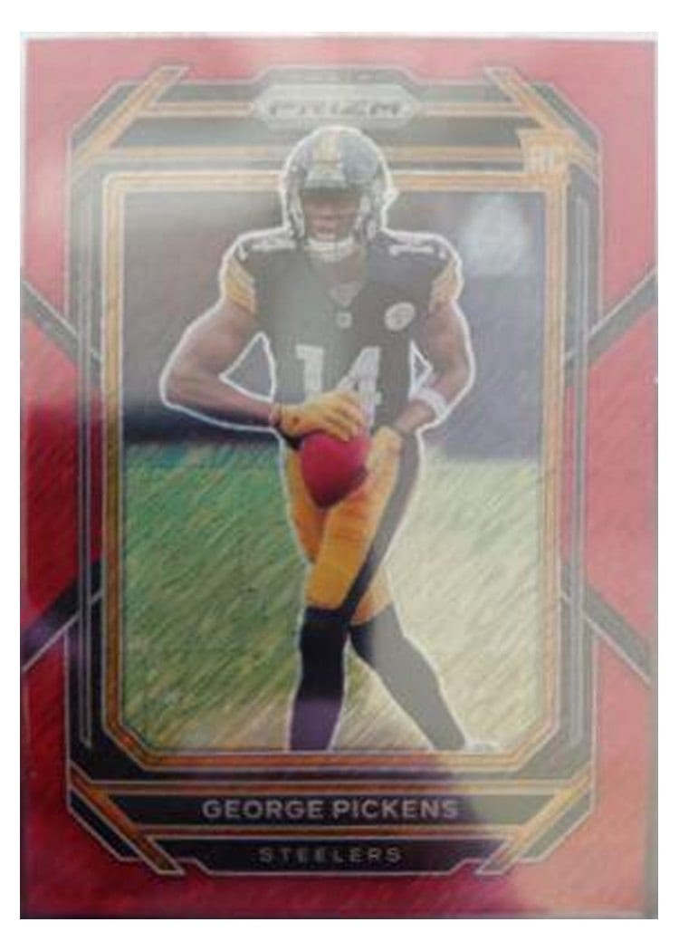 2022 Panini Prizm Base Set George Pickens #329 card