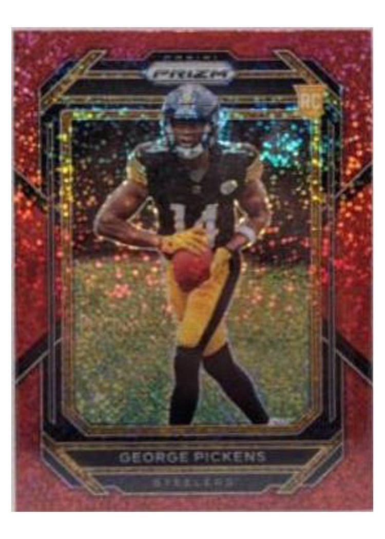 2022 Panini Prizm Base Set George Pickens #329 card
