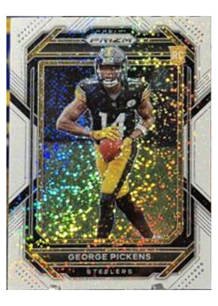 2022 Panini Prizm Base Set George Pickens #329 card