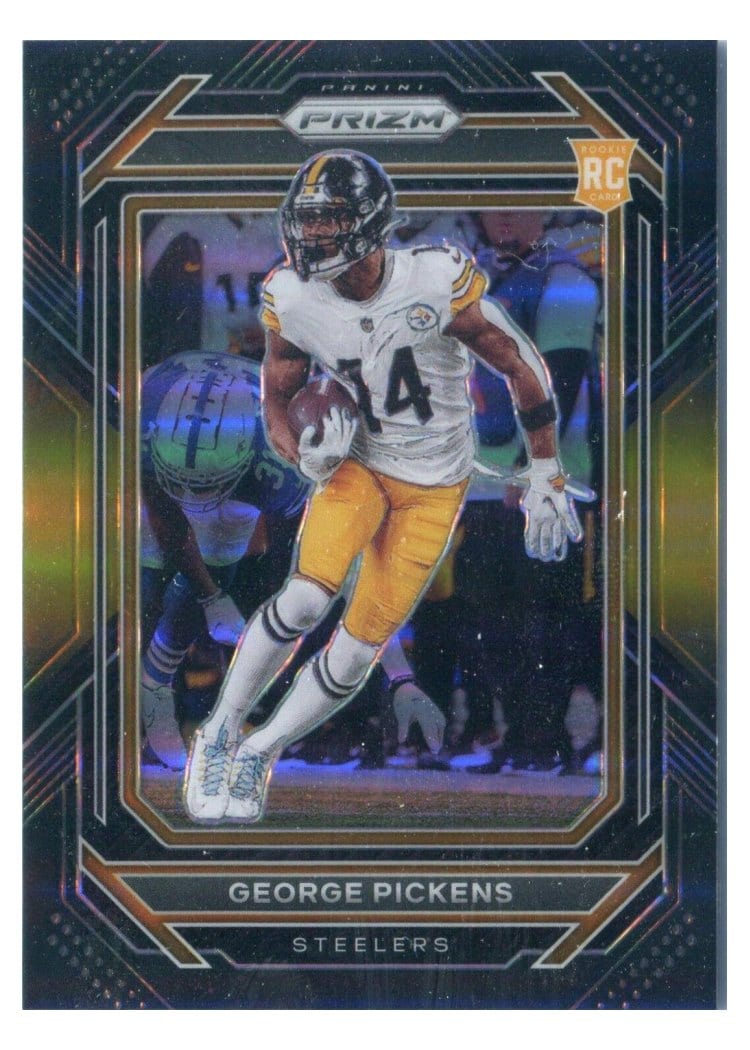 2022 Panini Prizm Base Set George Pickens #329 card
