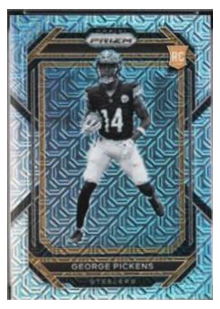 2022 Panini Prizm Base Set George Pickens #329 card