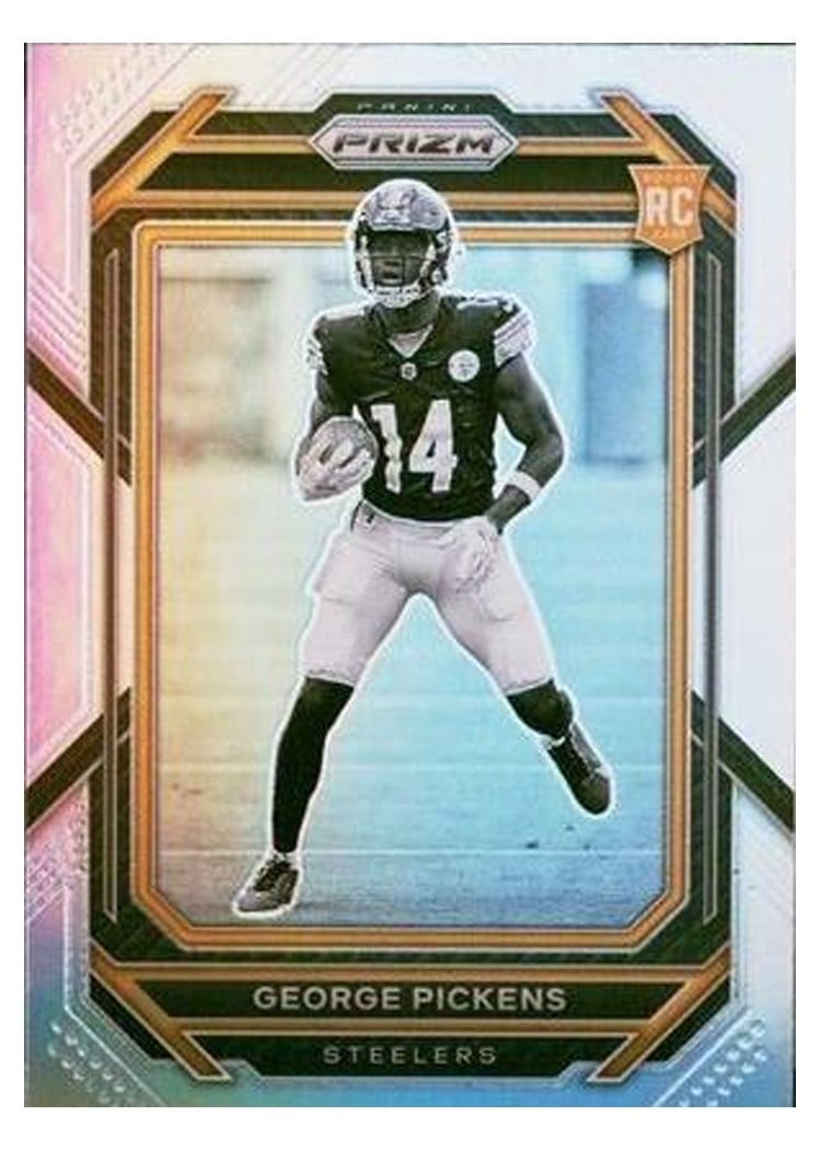 2022 Panini Prizm Base Set George Pickens #329 card