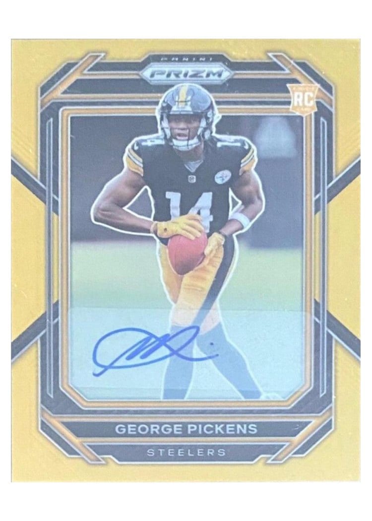 2022 Panini Prizm Base Set George Pickens #329 card