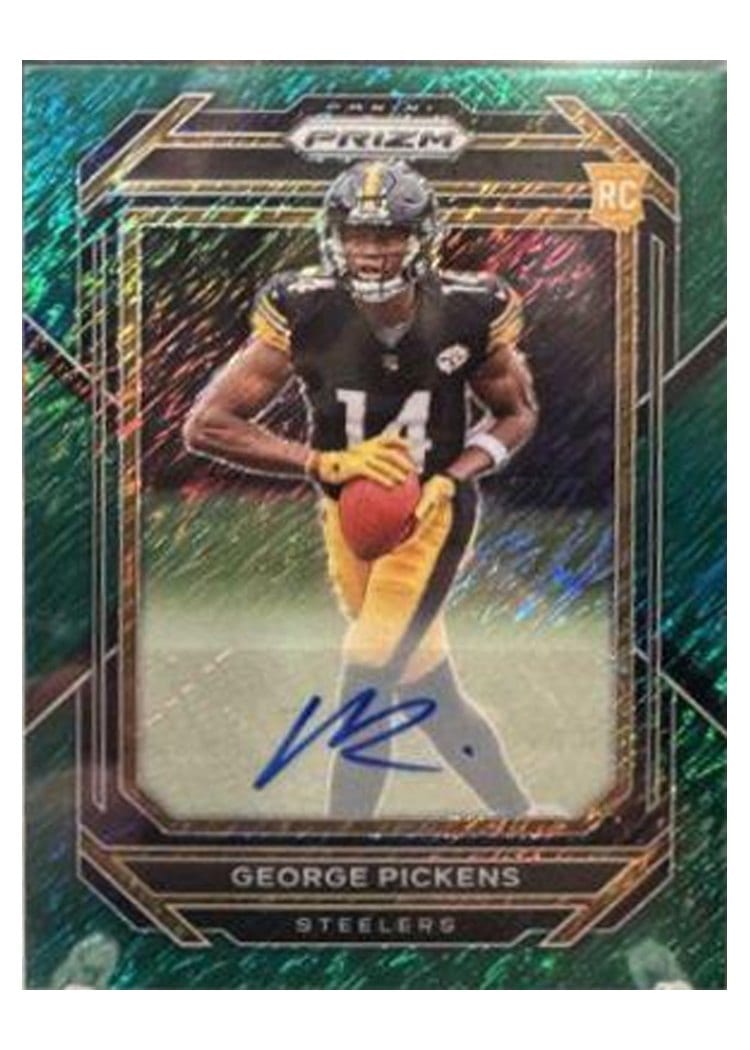 2022 Panini Prizm Base Set George Pickens #329 card