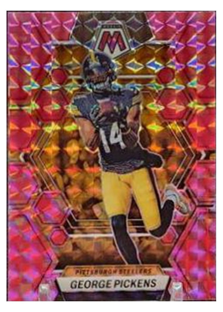 2023 Panini Mosaic Base Set George Pickens #203 card