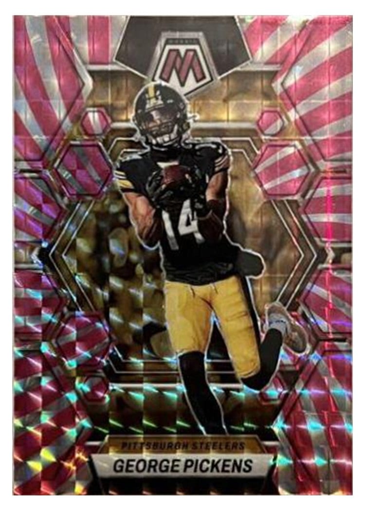 2023 Panini Mosaic Base Set George Pickens #203 card
