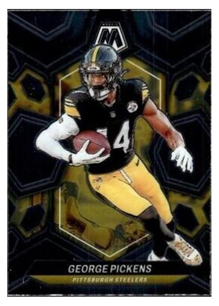 2024 Panini Mosaic Base Set George Pickens #186 card