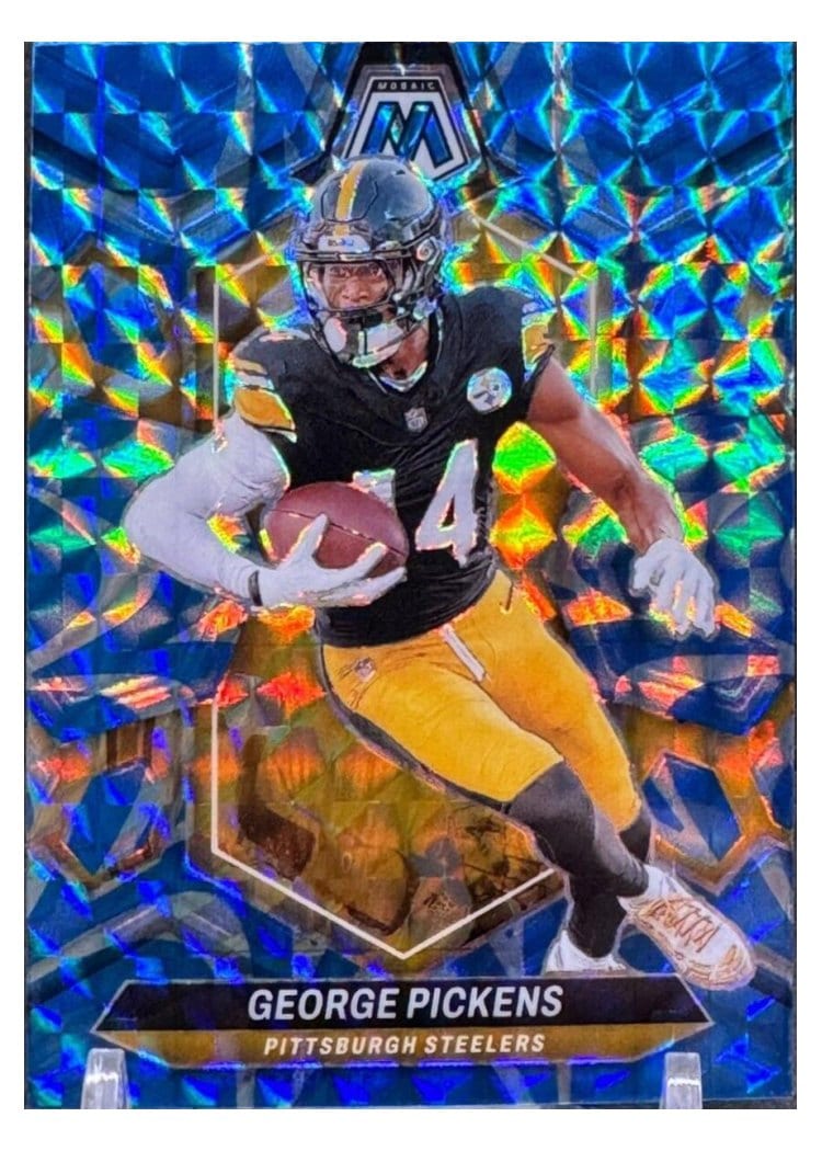 2024 Panini Mosaic Base Set George Pickens #186 card