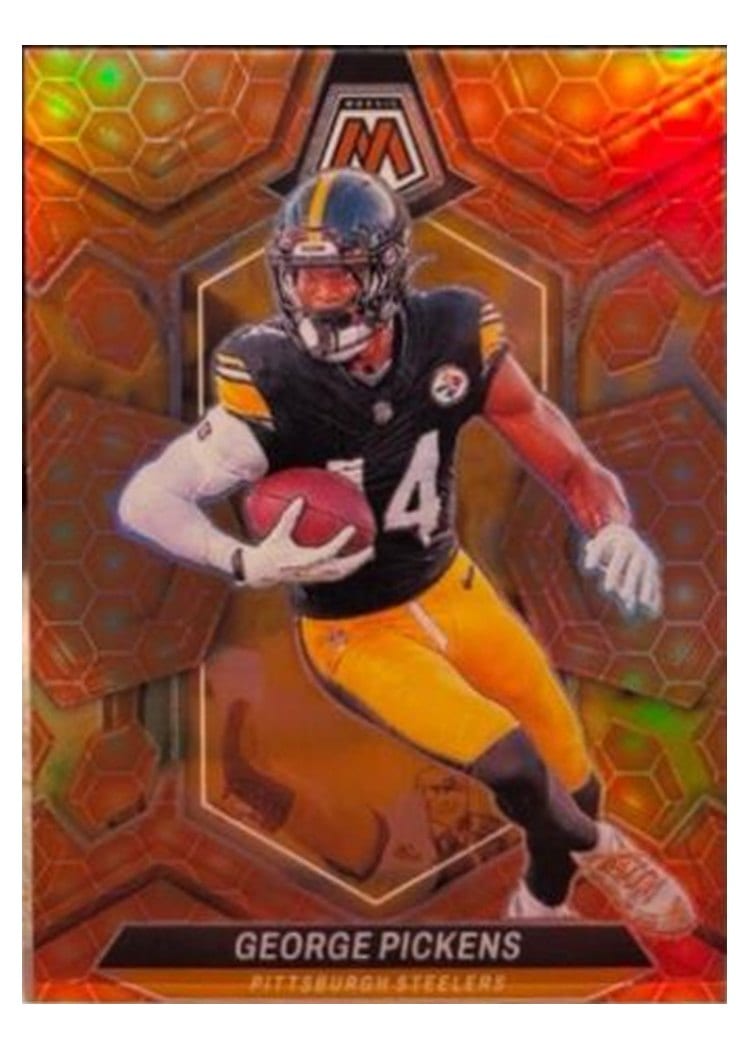 2024 Panini Mosaic Base Set George Pickens #186 card