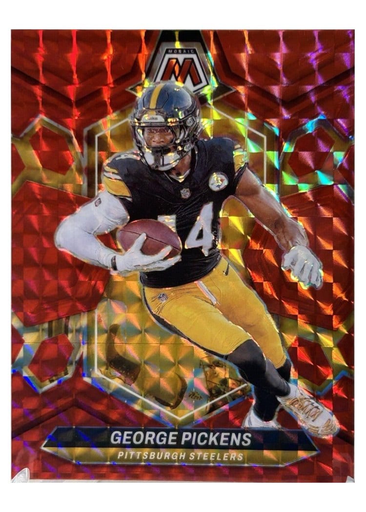 2024 Panini Mosaic Base Set George Pickens #186 card