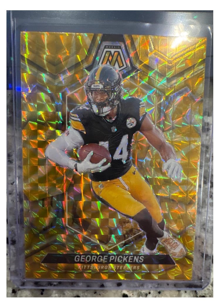 2024 Panini Mosaic Base Set George Pickens #186 card