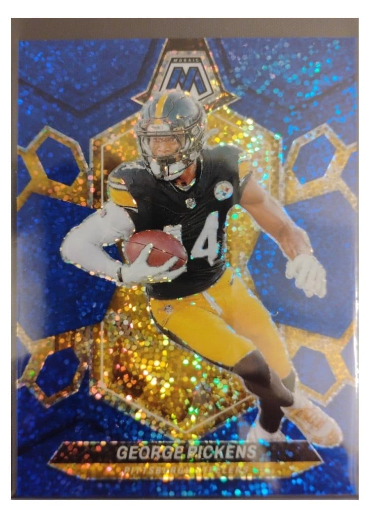 2024 Panini Mosaic Base Set George Pickens #186 card