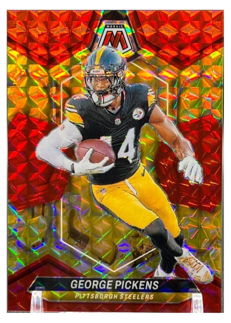 2024 Panini Mosaic Base Set George Pickens #186 card