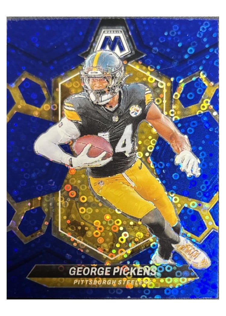 2024 Panini Mosaic Base Set George Pickens #186 card