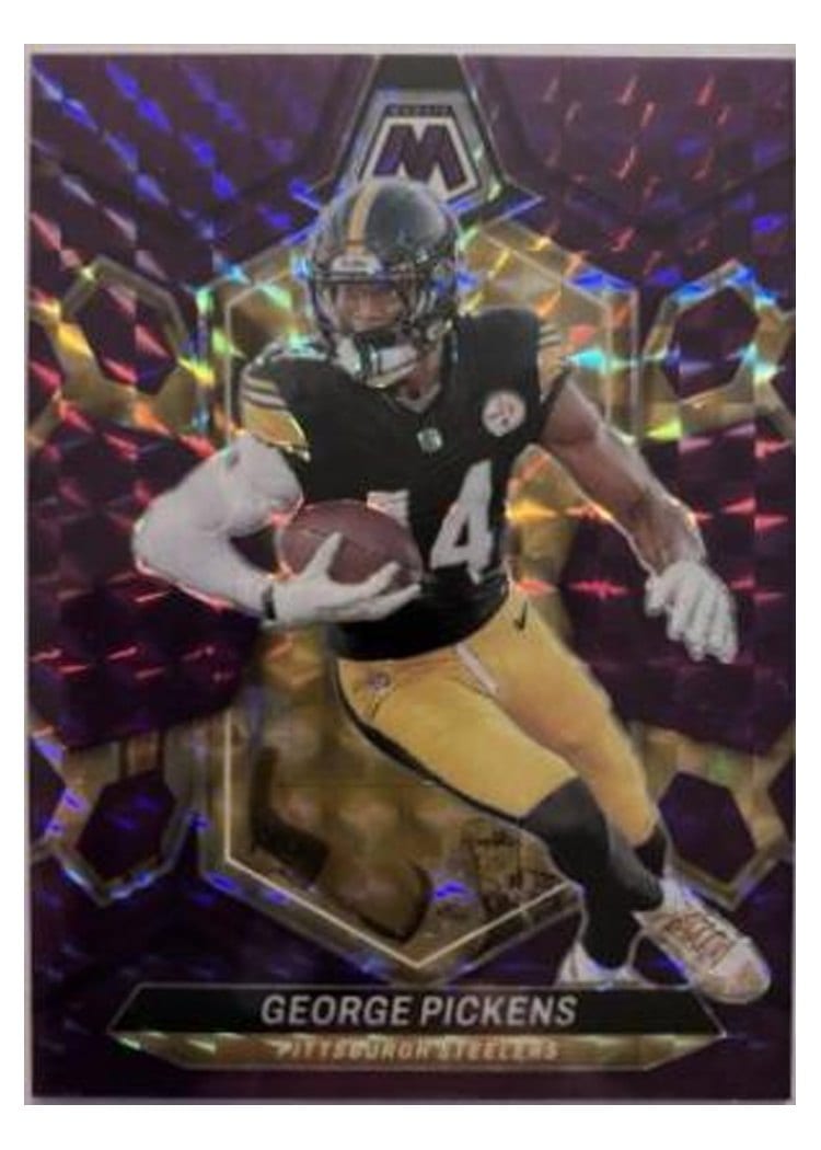 2024 Panini Mosaic Base Set George Pickens #186 card