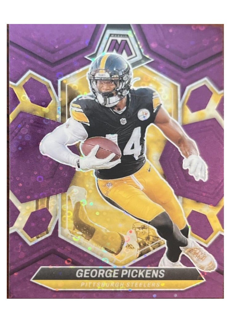 2024 Panini Mosaic Base Set George Pickens #186 card