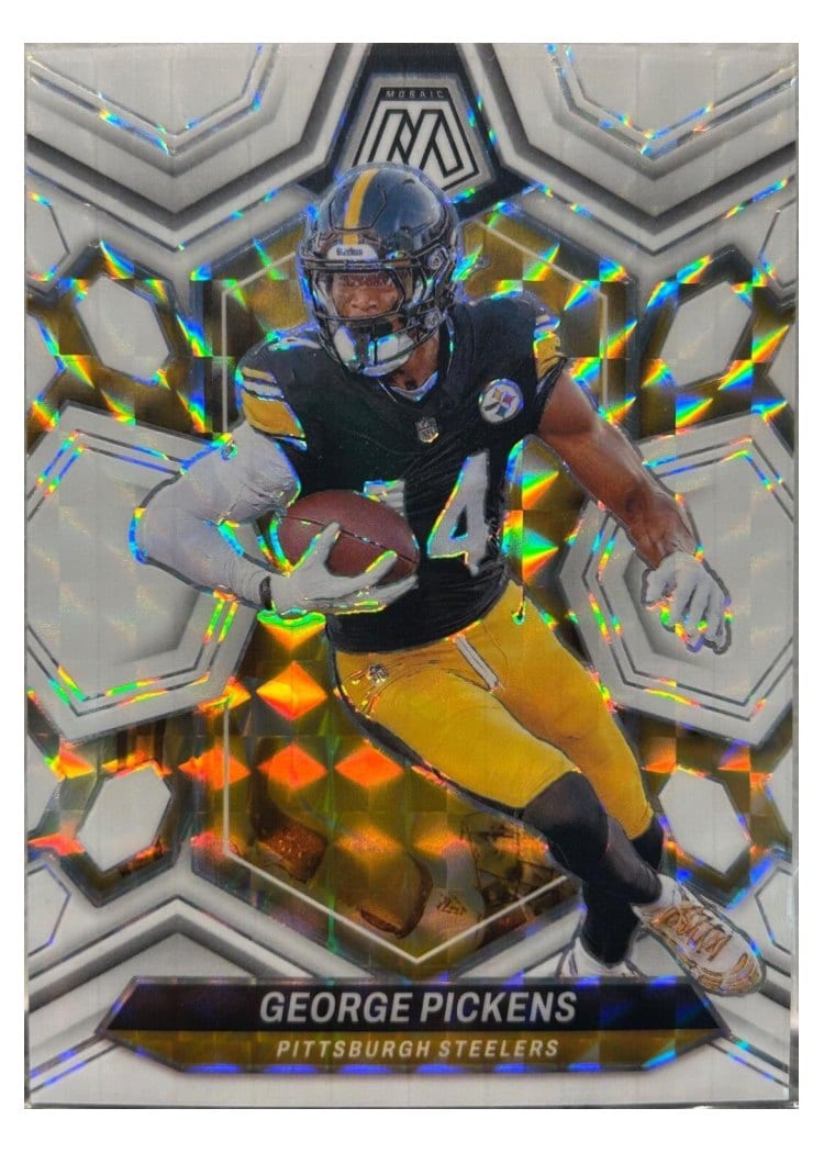 2024 Panini Mosaic Base Set George Pickens #186 card