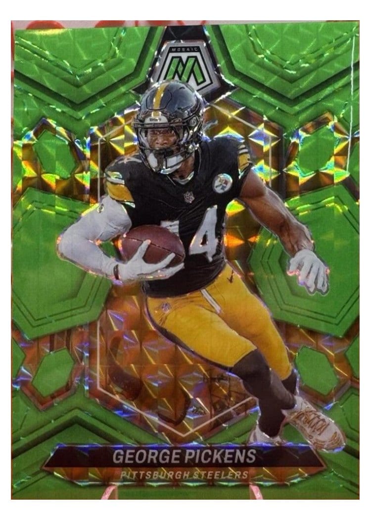 2024 Panini Mosaic Base Set George Pickens #186 card