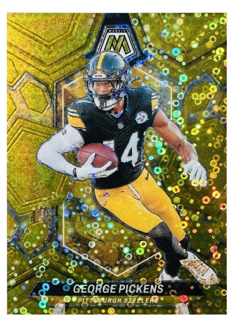2024 Panini Mosaic Base Set George Pickens #186 card