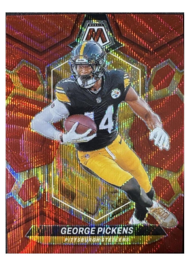 2024 Panini Mosaic Base Set George Pickens #186 card