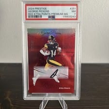 2024 Panini Prestige Xtra Points Signatures Premium George Pickens #251 card