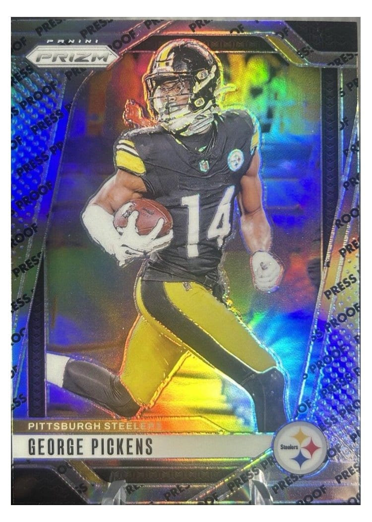 2024 Panini Prizm Base Set George Pickens #243 card