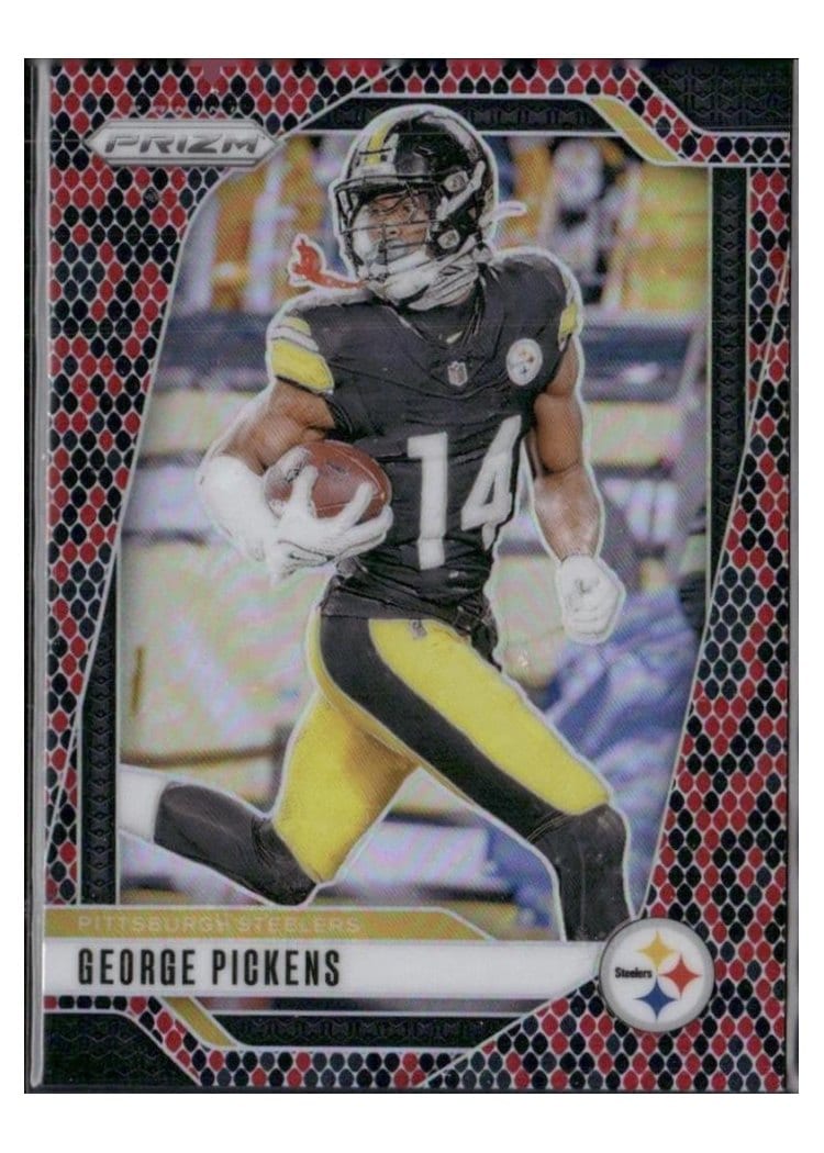 2024 Panini Prizm Base Set George Pickens #243 card