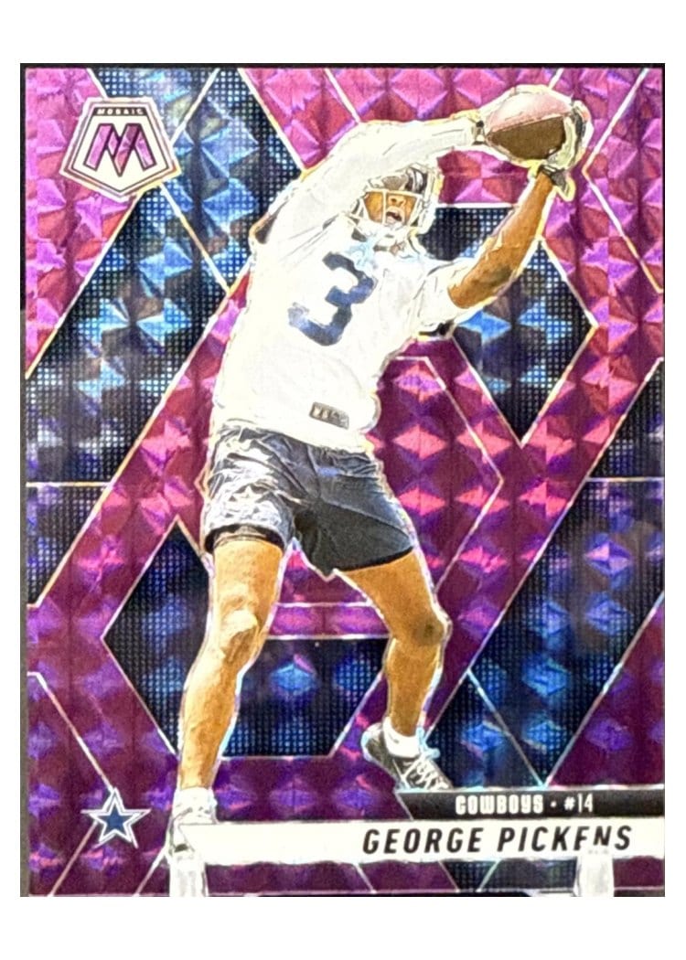 2025 Panini Mosaic Base Set George Pickens #109 card