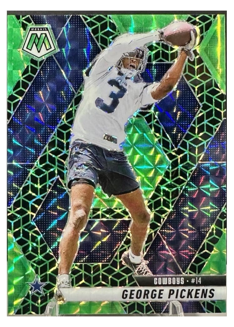 2025 Panini Mosaic Base Set George Pickens #109 card