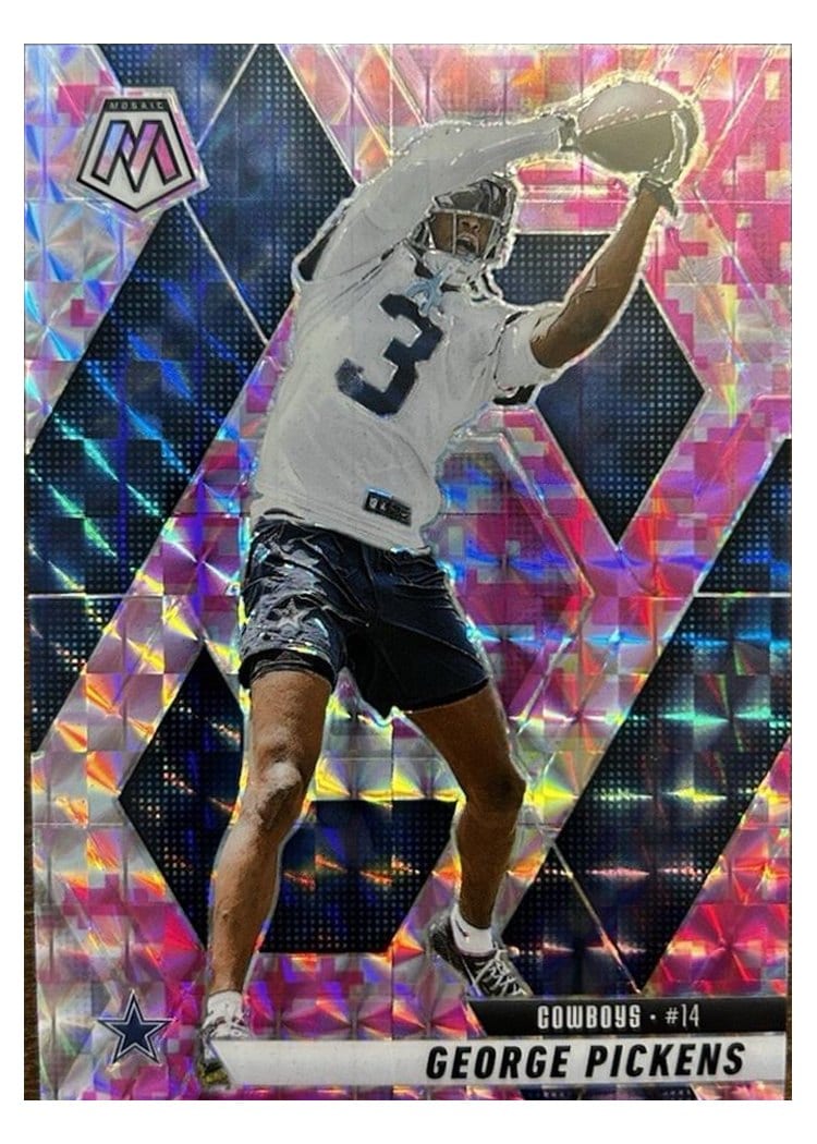 2025 Panini Mosaic Base Set George Pickens #109 card