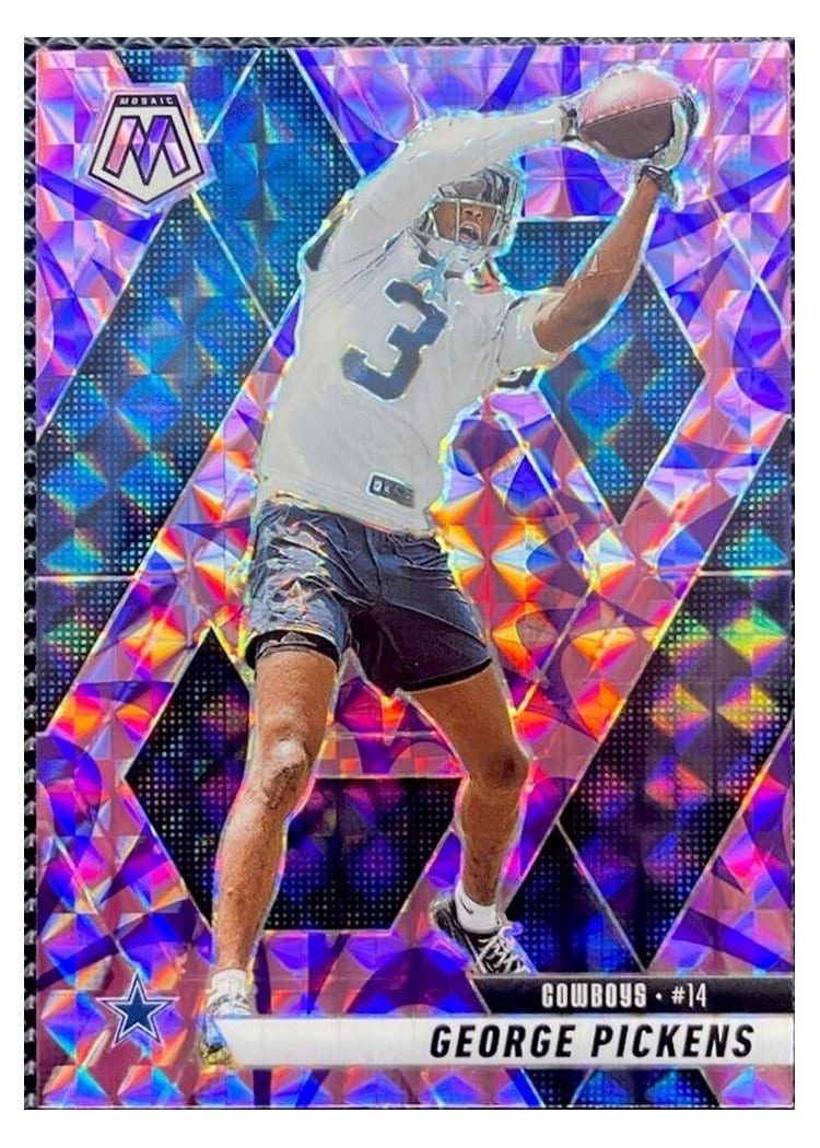 2025 Panini Mosaic Base Set George Pickens #109 card