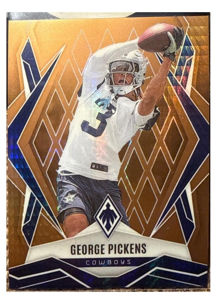 2025 Panini Phoenix Base Set George Pickens Bronze Hyper #2 card