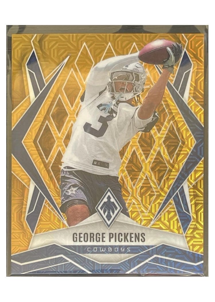 2025 Panini Phoenix Base Set George Pickens Gold Mojo #2 card