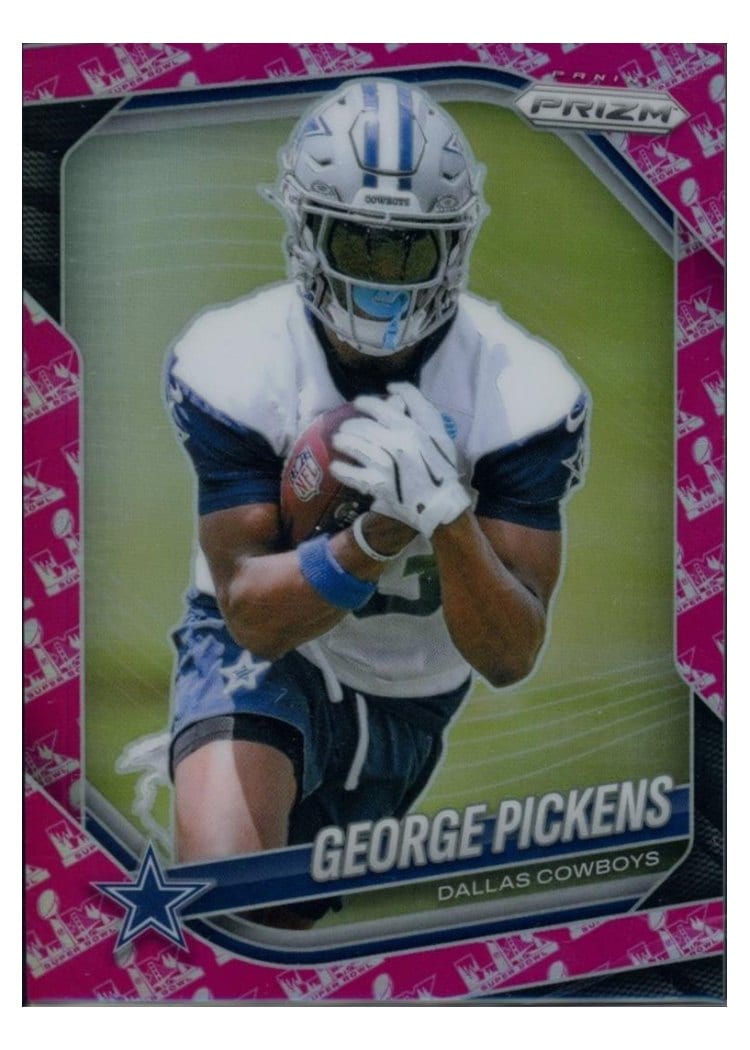 2025 Panini Prizm Base Set George Pickens Super Bowl LX #71 card