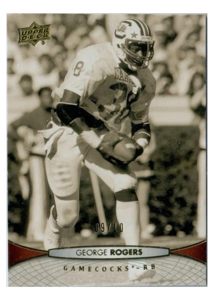 2012 Upper Deck George Rogers #23 card