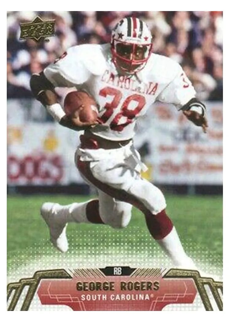2014 Upper Deck George Rogers #34 card
