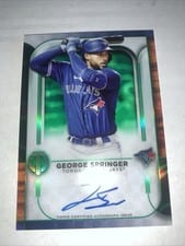 2022 Topps Tribute Autographs George Springer #TA-GS card