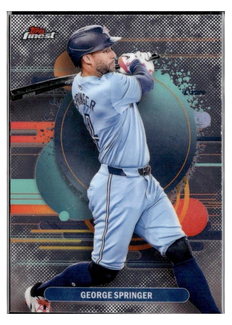 2025 Finest Base Set George Springer #141 card
