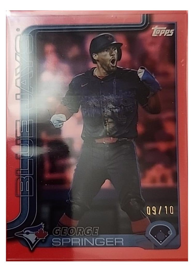2025 Topps Base Set George Springer #82 card
