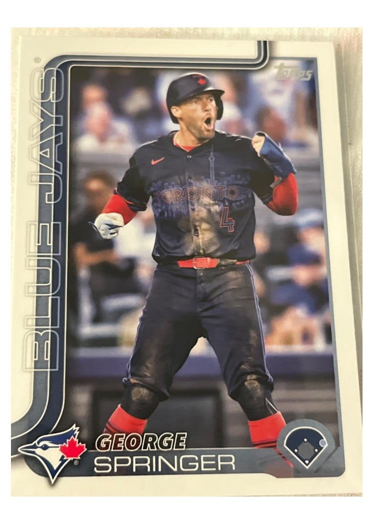 2025 Topps Base Set George Springer #82 card