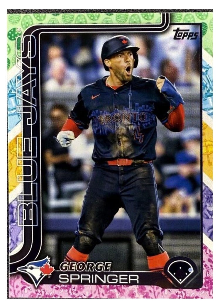 2025 Topps Base Set George Springer #82 card