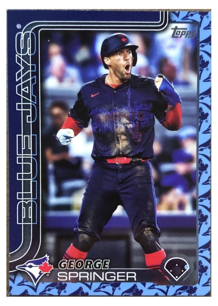 2025 Topps Base Set George Springer #82 card