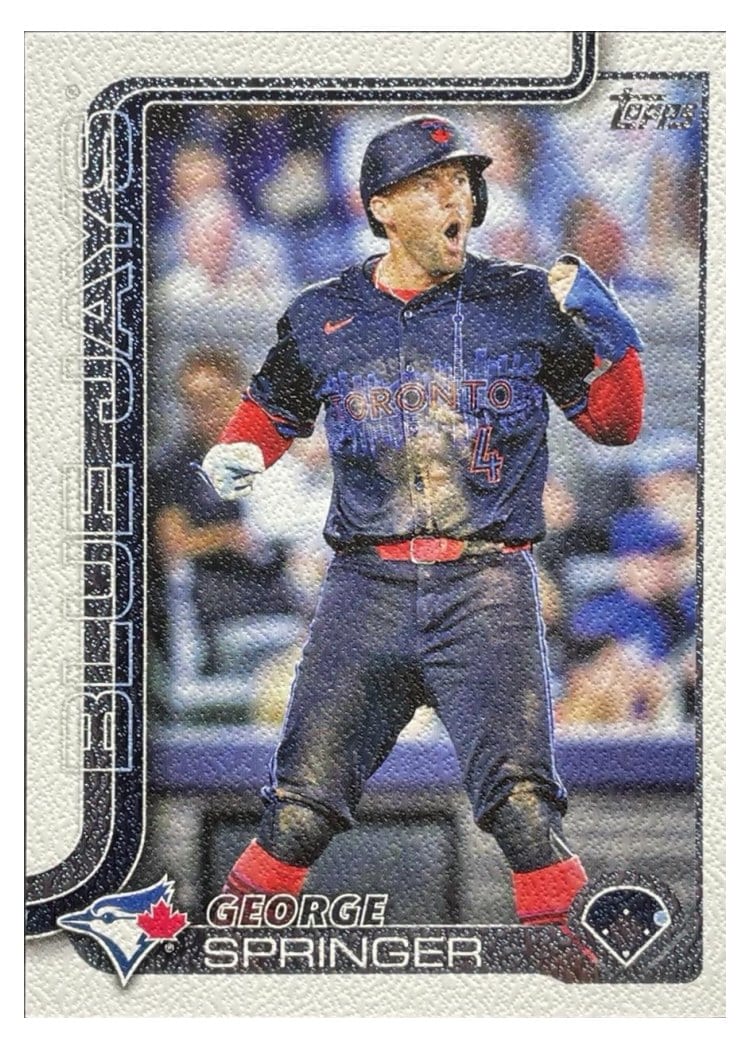 2025 Topps Base Set George Springer Canvas #82 card