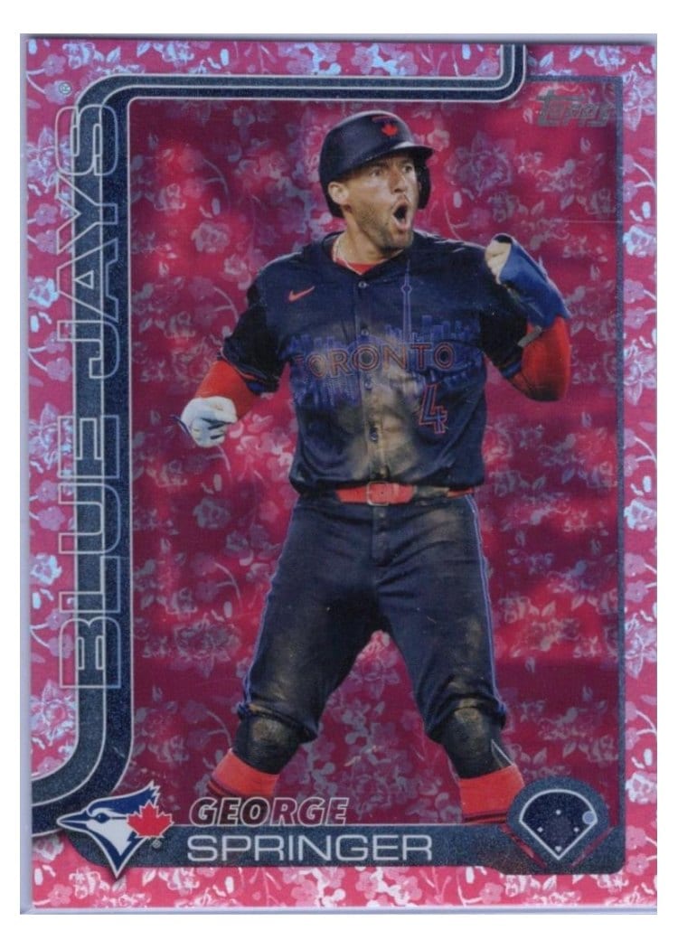 2025 Topps Base Set George Springer #82 card