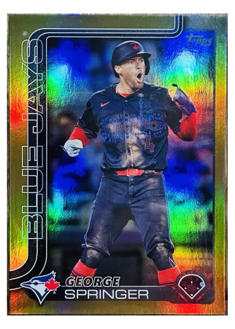 2025 Topps Base Set George Springer #82 card